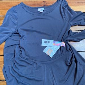 New! Lularoe Georgia Dress- It’s grey!
